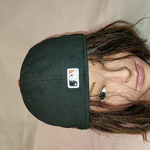 Vintage. Made in USA. San Francisco Giants. MLBPA. New Era fitted size 6 7/8 - Picture 8 of 14